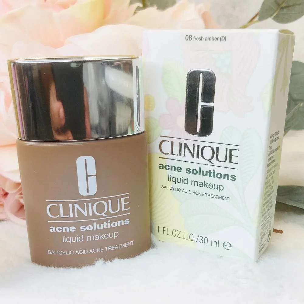 Clinique Acne Solutions Makeup 08 Fresh Amber 1 oz